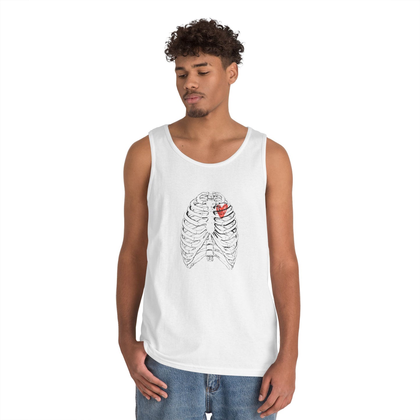 Anatomical Heart Tank Top, Unisex Cotton Tank, Perfect for Fitness or Casual Wear, Great Gift for Med Students, Summer Fashion, Heart [...]