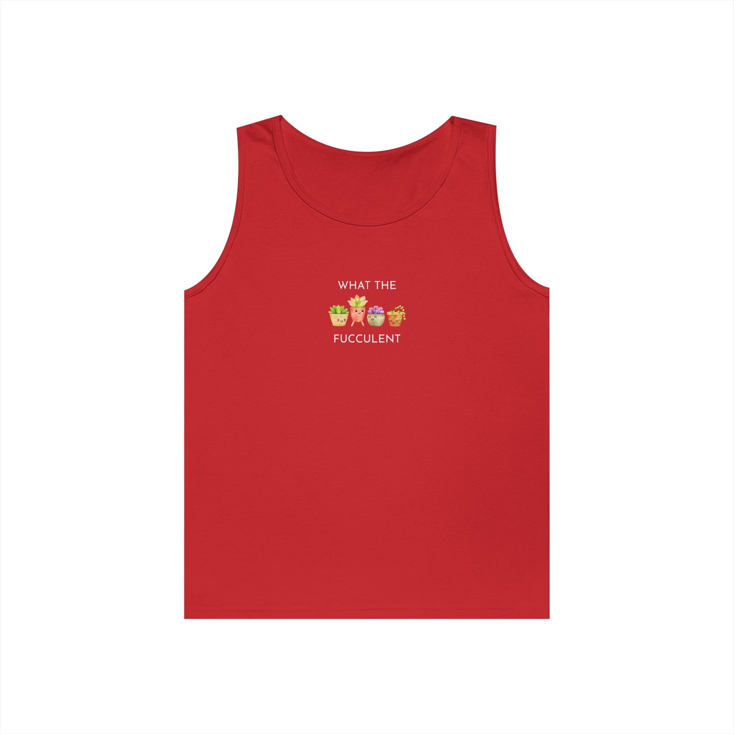 Humorous Unisex Cotton Tank Top - Fun Summer Apparel, Gift for Friends, Casual Wear, Funny Beach Shirt, Laugh-Out-Loud Tank Top