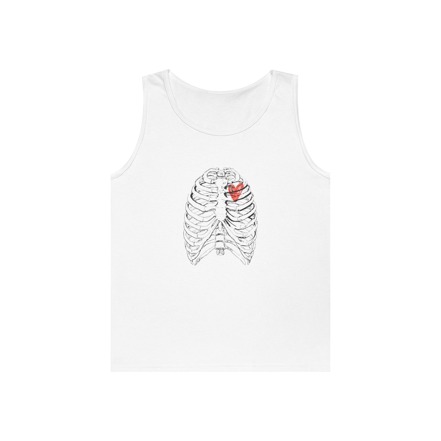 Anatomical Heart Tank Top, Unisex Cotton Tank, Perfect for Fitness or Casual Wear, Great Gift for Med Students, Summer Fashion, Heart [...]