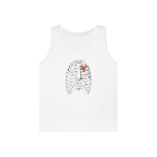 Anatomical Heart Tank Top, Unisex Cotton Tank, Perfect for Fitness or Casual Wear, Great Gift for Med Students, Summer Fashion, Heart [...]