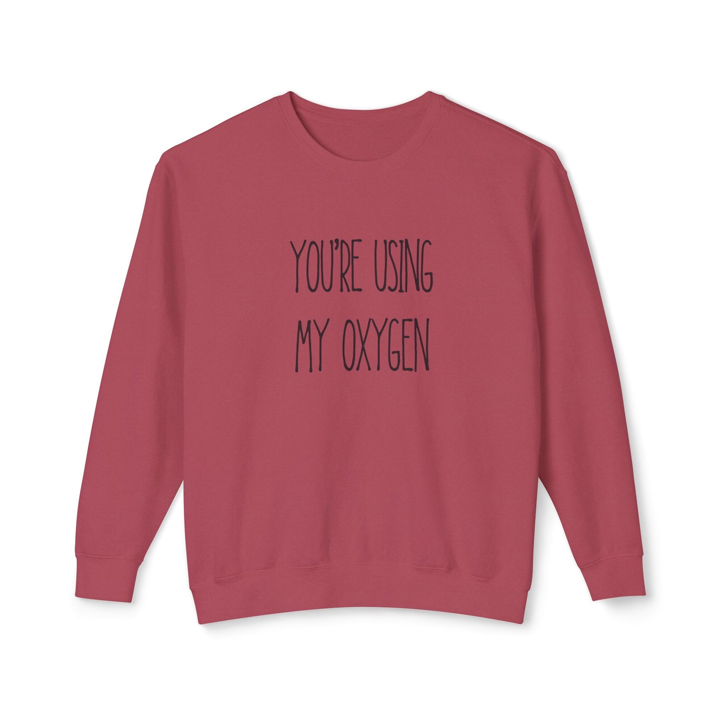 Humorous Unisex Lightweight Crewneck Sweatshirt - Perfect Gift for Friends, Cozy Fall Days, Casual Outfits, Relaxing at Home, Funny [...]