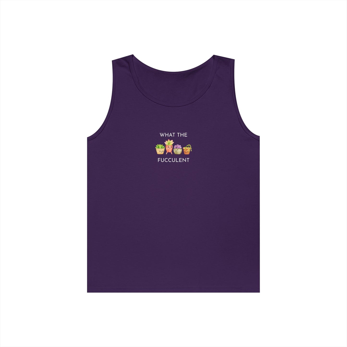 Humorous Unisex Cotton Tank Top - Fun Summer Apparel, Gift for Friends, Casual Wear, Funny Beach Shirt, Laugh-Out-Loud Tank Top