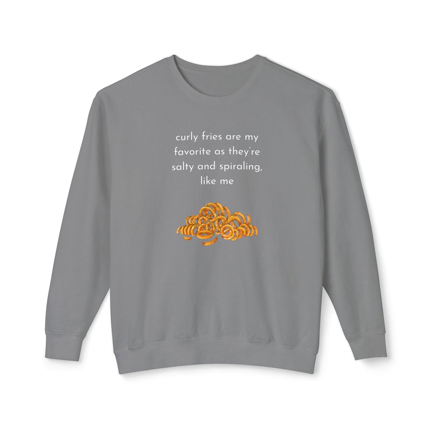 Culinary Humor Sweatshirt, Funny Gift, Foodie Apparel, Kitchen Lover, Cozy Casual Wear, Unique Sweatshirt