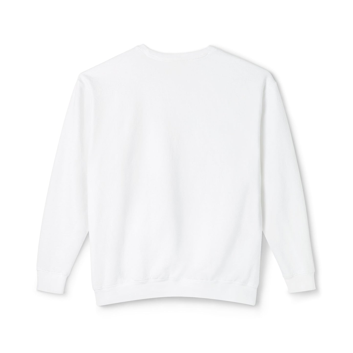 Overworked & Underf***ed Lightweight Crewneck Sweatshirt | Funny Gift for Burnout, Relaxed Apparel, Cozy Casual Wear, Self-Care Day